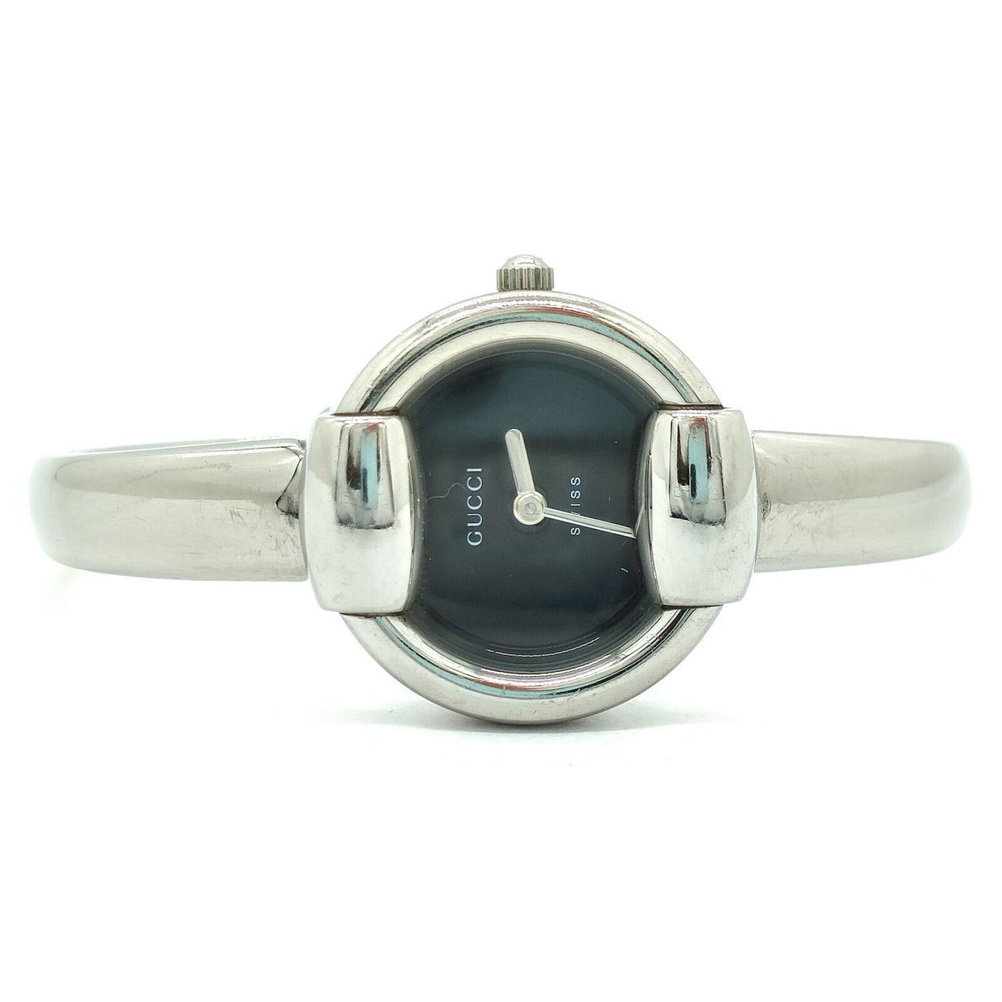 Gucci Watch 1400L 23mm Women's Black X Silver water resistance running WC62