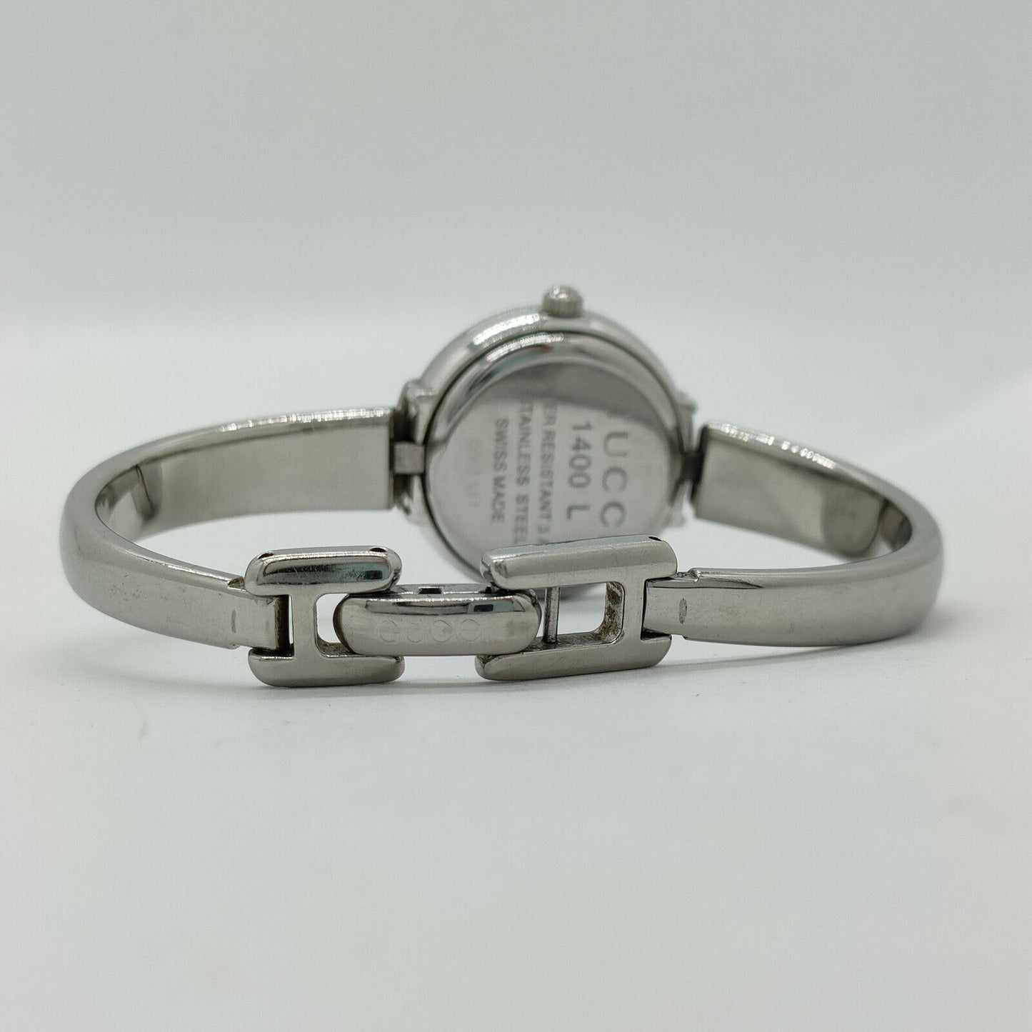 Gucci Watch 1400L 23mm Women's Black X Silver water resistance running WC62