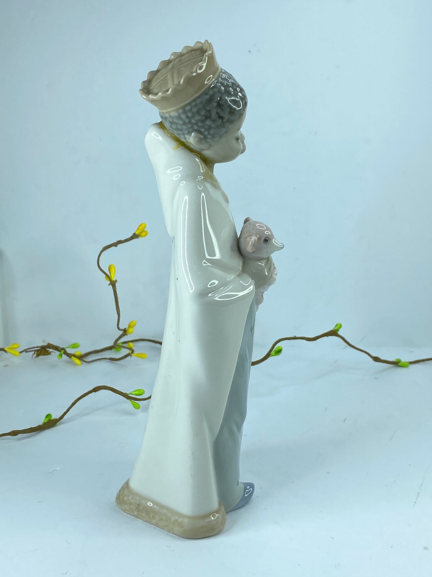 Lladro Figurine 4675 Baltasar Belen King Nativity Figurine Mint condition A216