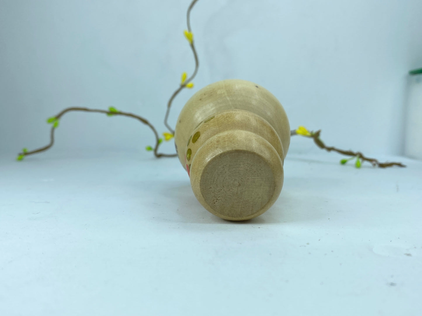 Beautiful Kokeshi by Isamu Yamakawa Title "Children" w/box 3.5" x 2.75" A222