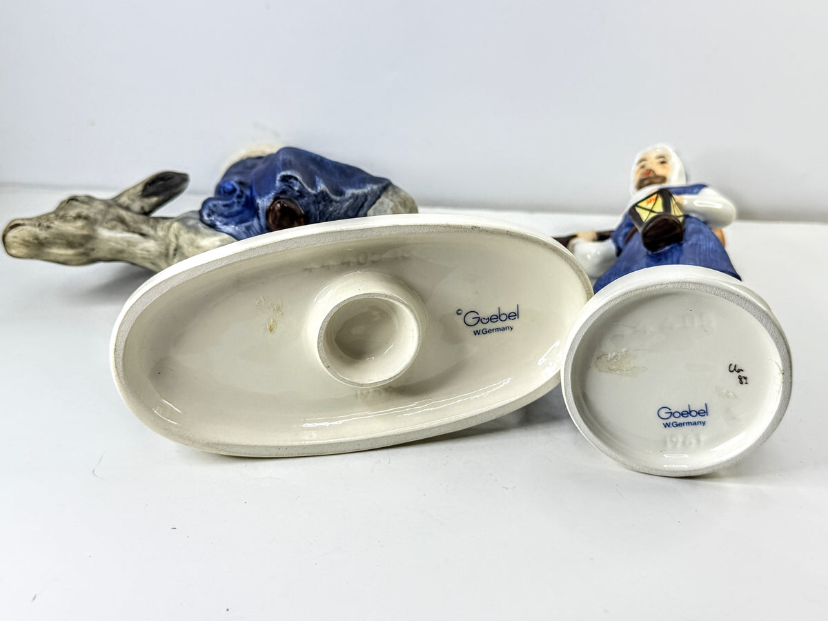 Goebel Flight Into Egypt Janet Robson Retired Porcelain Set 2 TMK5 A12978