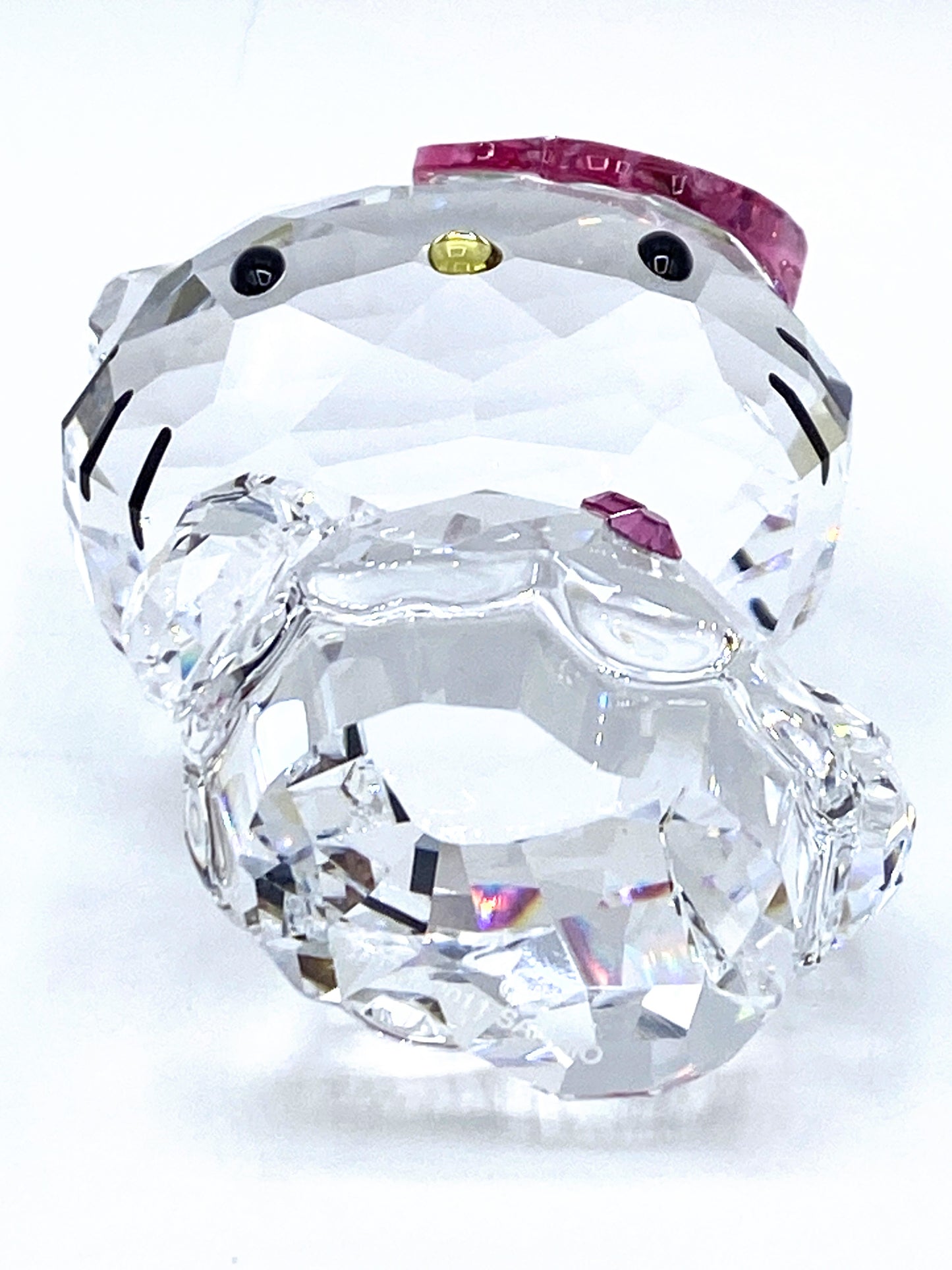 Swarovski Figurine Hello Kitty With Pink Bow 1096877 S34