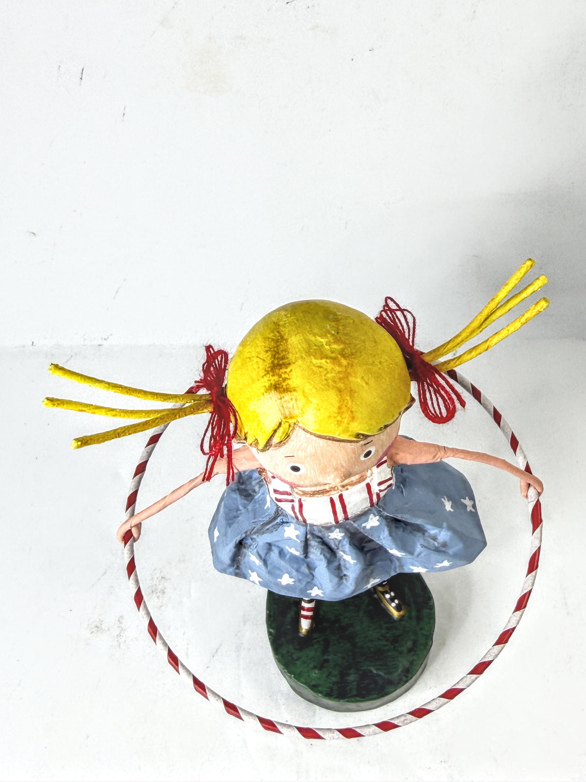 Lori Mitchell Twist and Shout Patriotic Hula Hoop Girl NIB 11077 A1366
