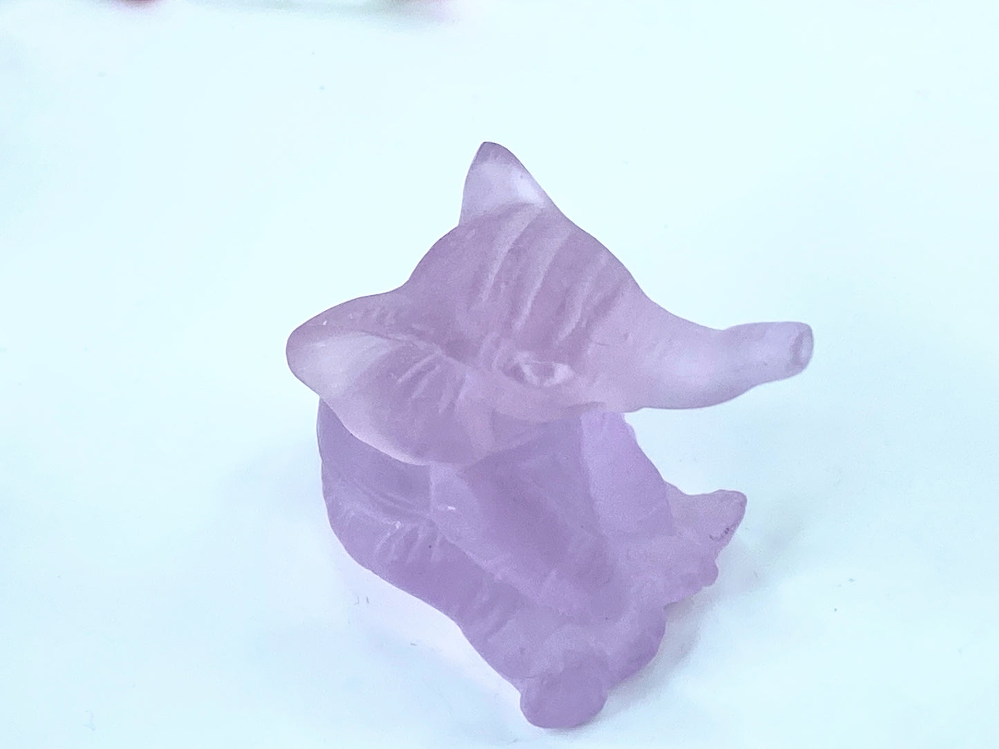 Daum - Crystal Mini Elephant in Pink 7cm