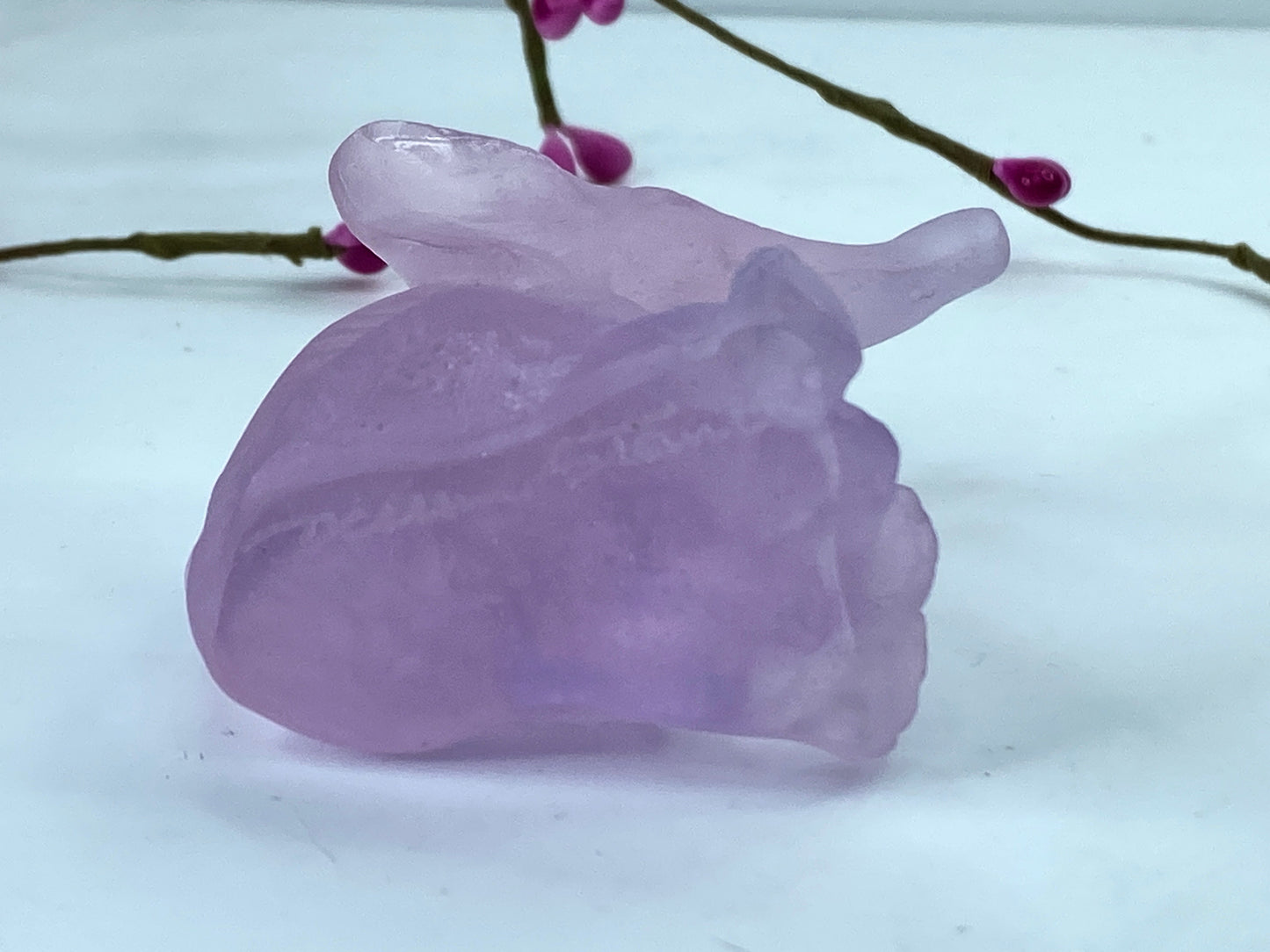 Daum - Crystal Mini Elephant in Pink 7cm