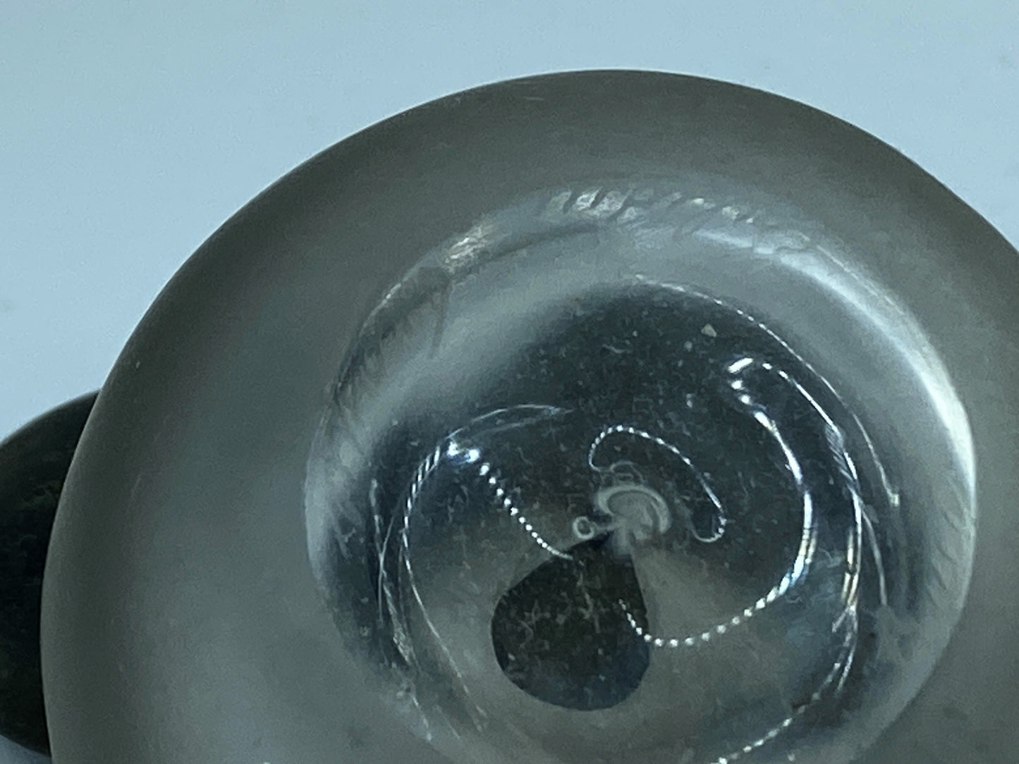 Lalique Eclipse Lalique of America Perfume bottle with Stopper Ltd Ed 3"x4.25"