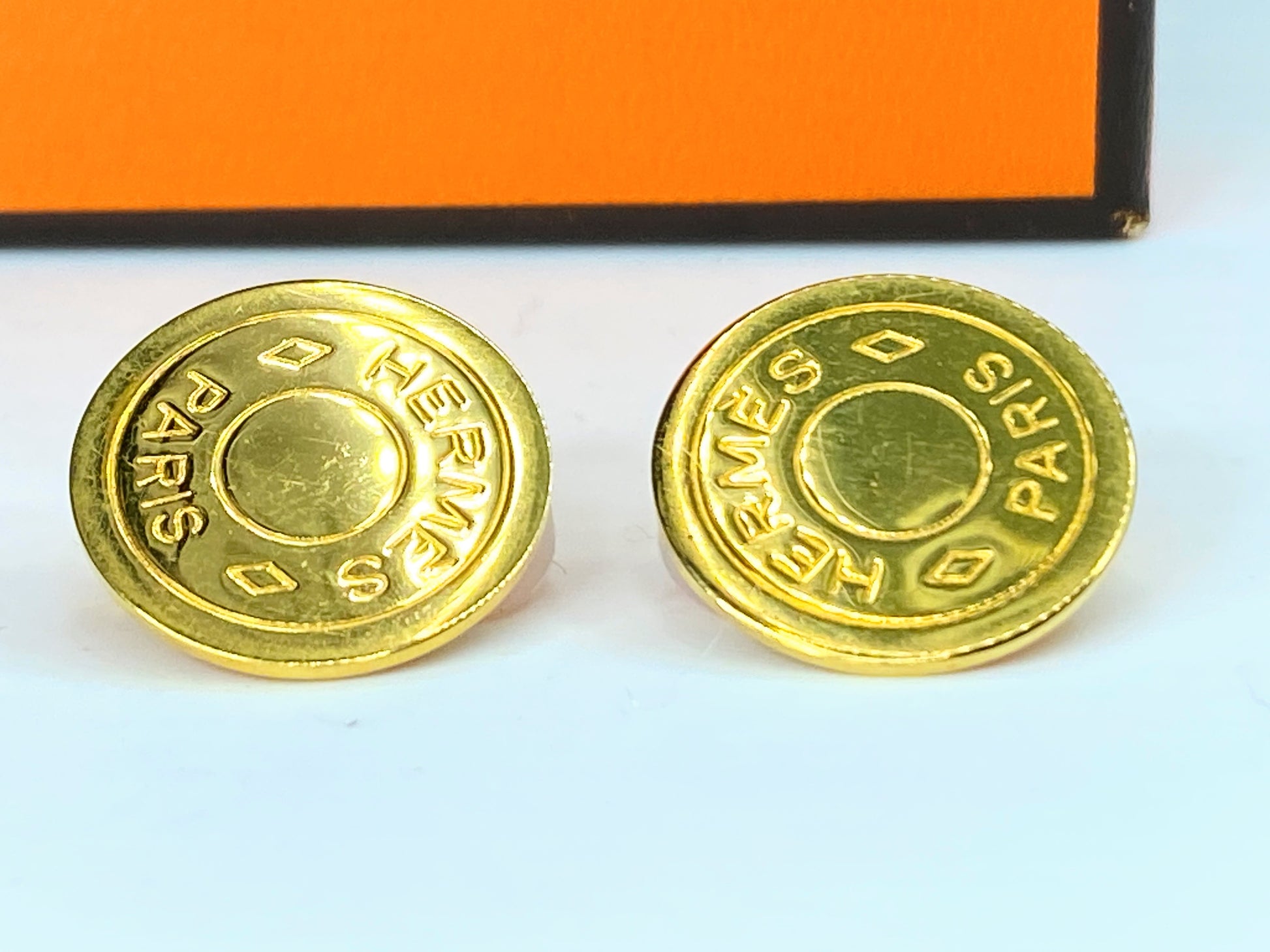 Hermès Clou de Selle earrings GS166