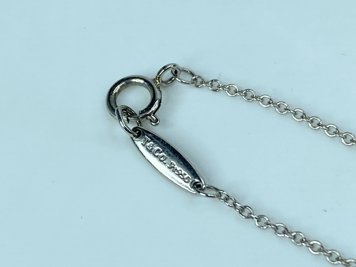 Tiffany & Co. Platinum 950 Diamond by The Yard Bracelet 7.25" 1.3g JR328