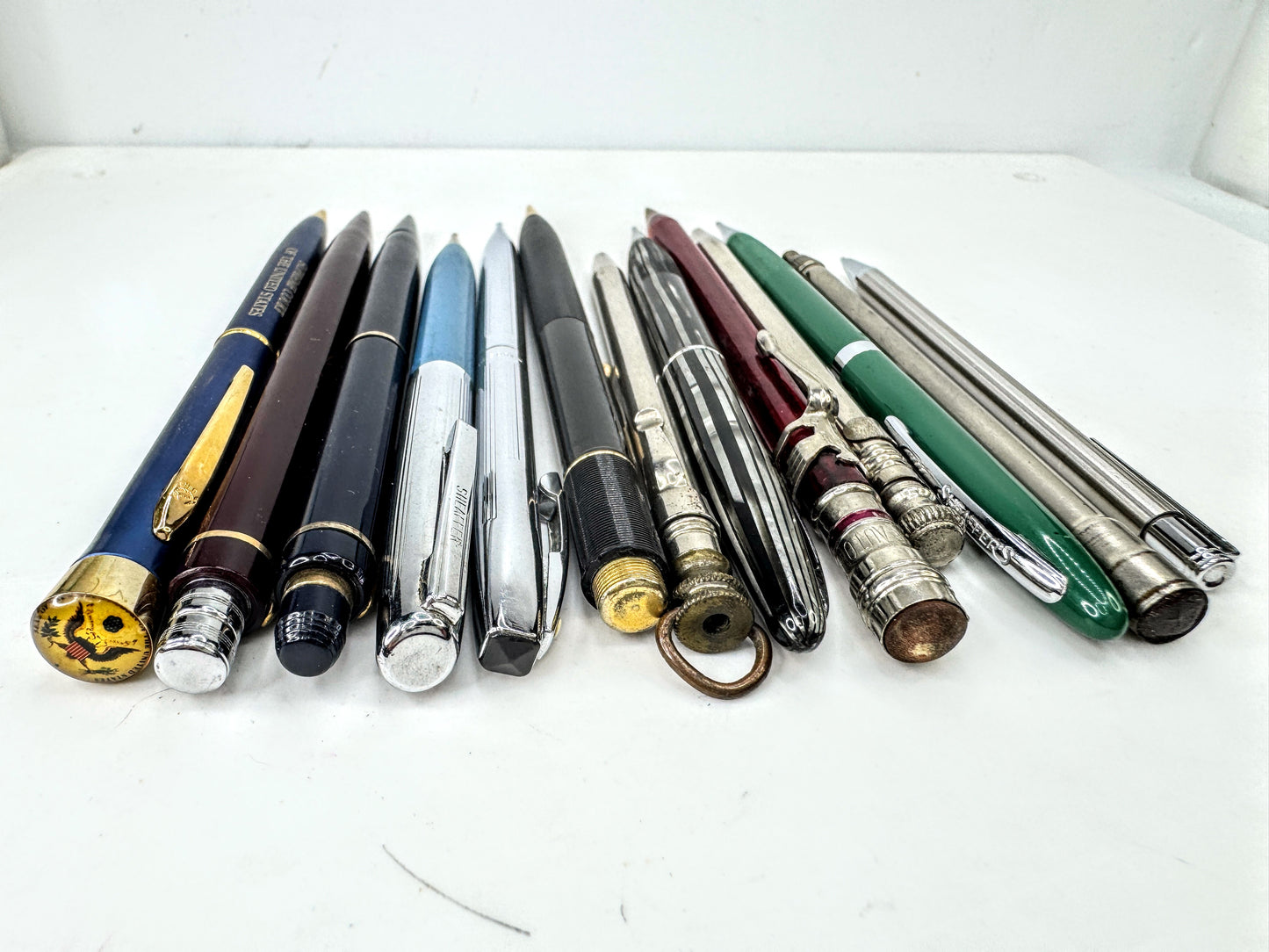 Assorted Estate Writing Instruments Pen and Mechanical Pencil Mix Lot SS413