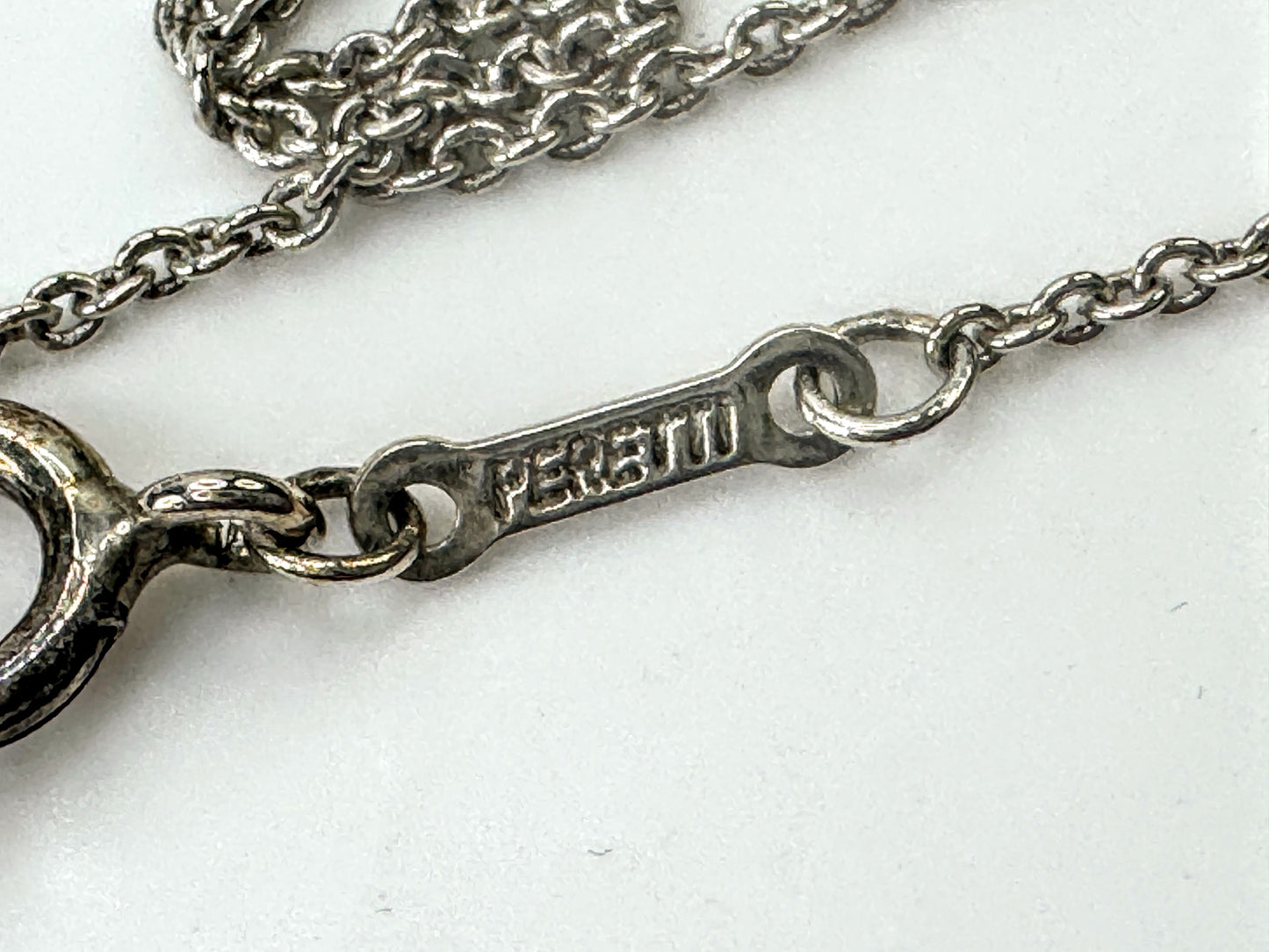 Vintage Tiffany Co Elsa Peretti Sterling Silver Star of David Necklace JR1664