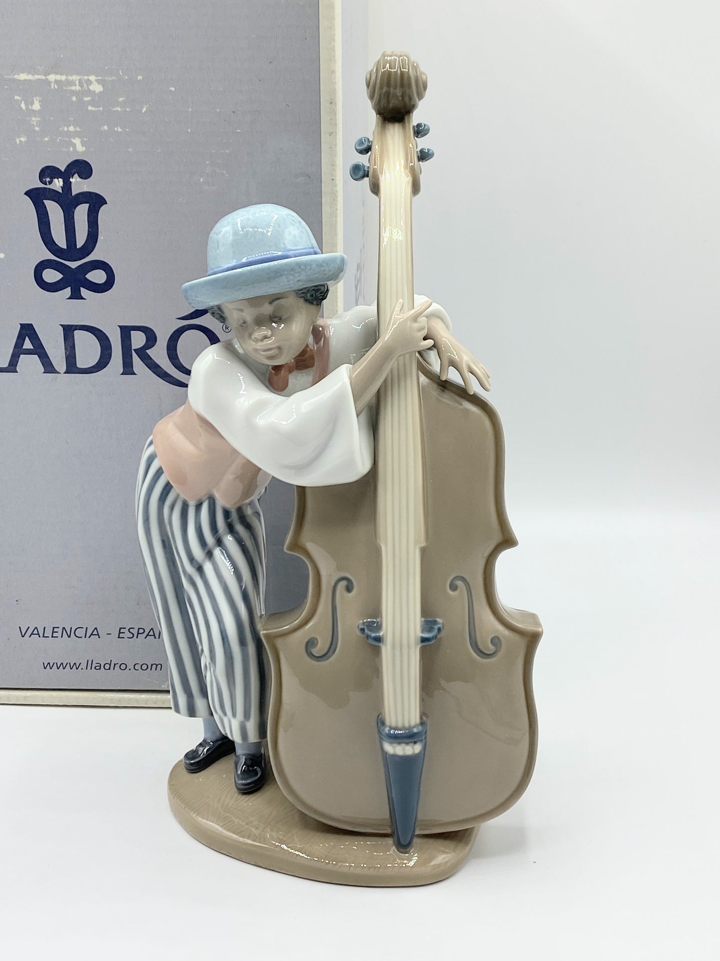 LLADRO 5834 Jazz Bass Black Legacy Collection with box A267