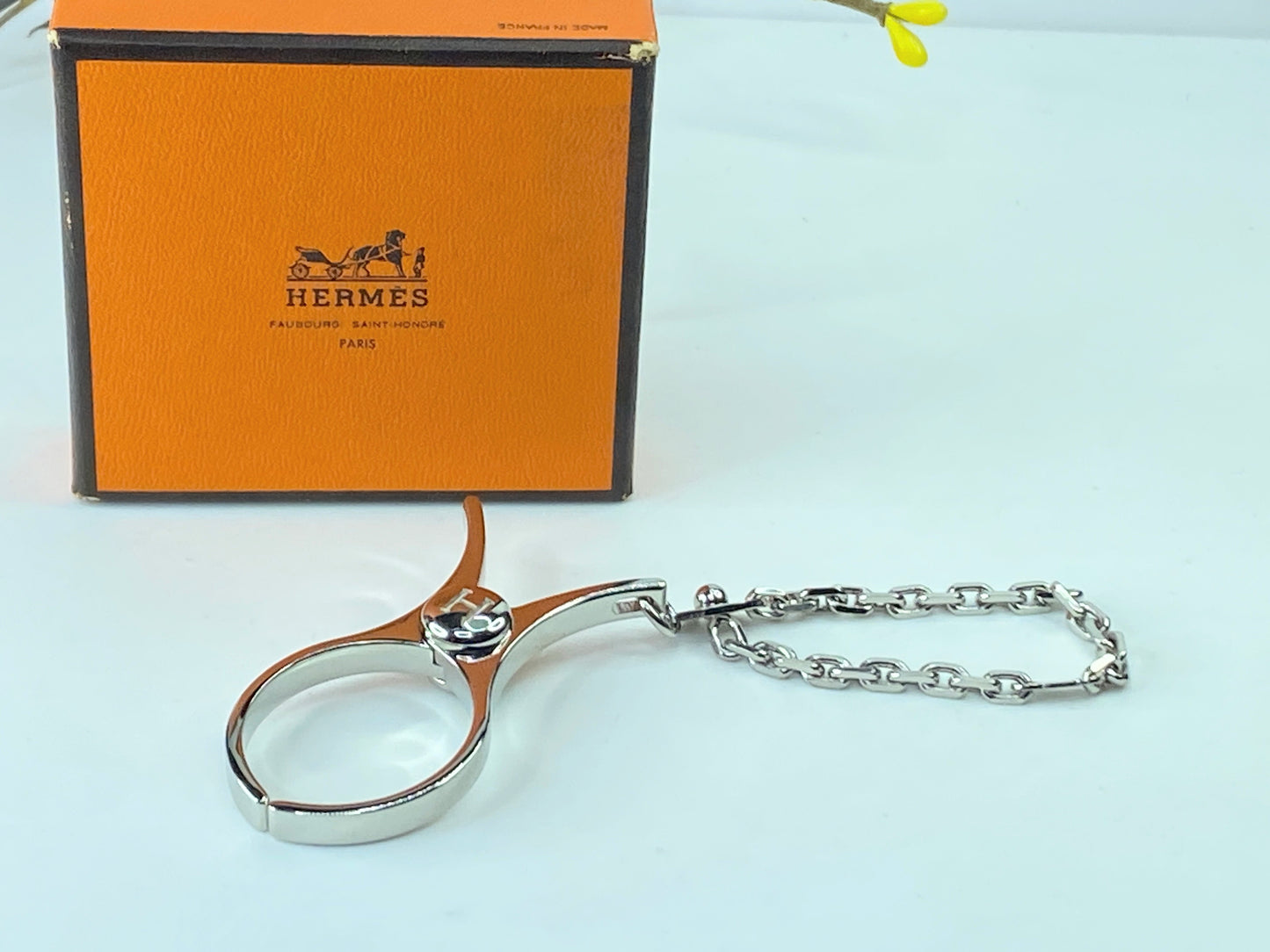 Hermès Filou bag globe clip w/box GS410