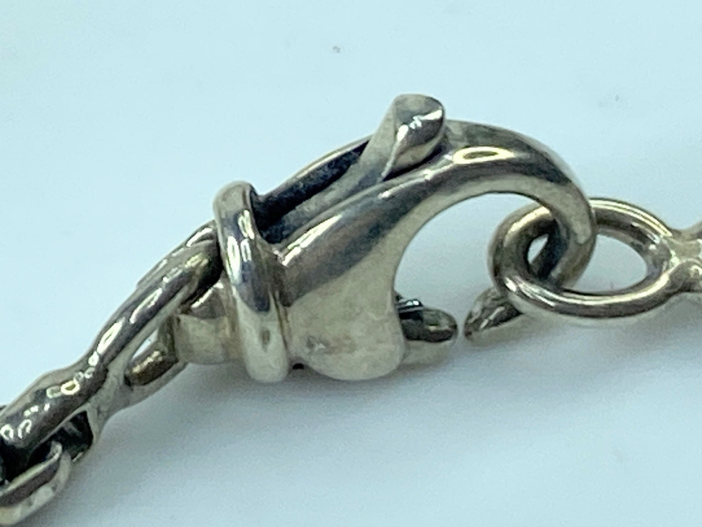 David Yurman Sterling Silver and 18K Yellow Gold Peridot Cookie Necklace JR369