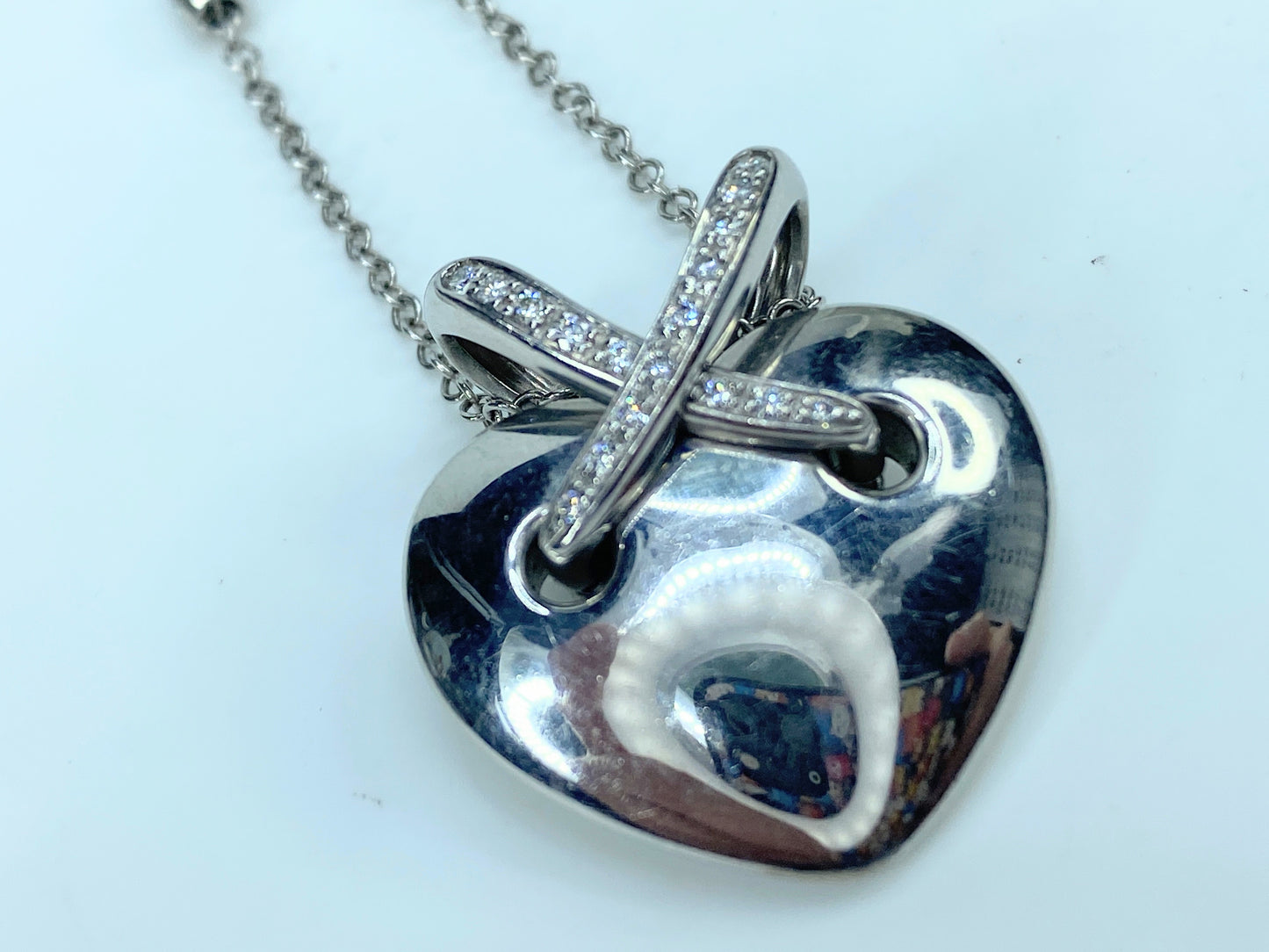 Chaumet 18K "Jeux Des Liens" on Leo Pizzo chain" necklace JR9337