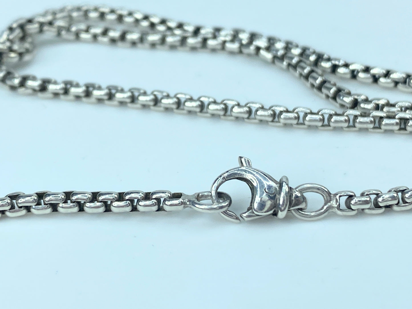 Sterling Silver and 18k Gold David Yurman Peridot "Cookie" Necklace 14.3g JR9141