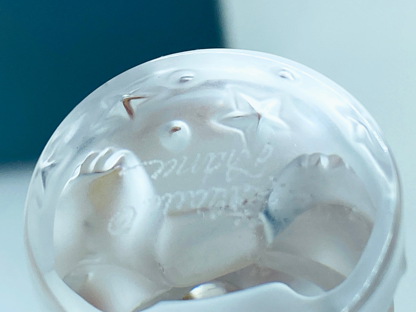 Lalique Crystal Dancing Bear Figurine Mint Condition In Original Box A472