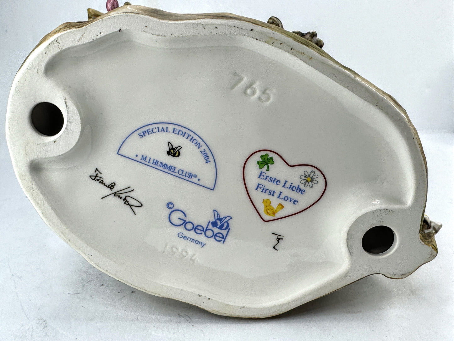 Vintage Goebel Hummel First Love HUM 765 Special limited Edition mint cond A1008
