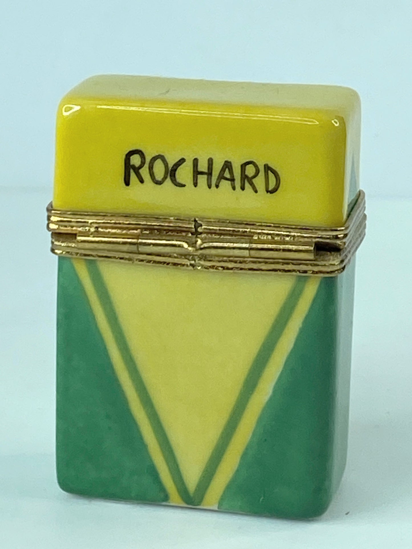 Limoges Crayon box with crayon Designed Exclusively for Rochard by G.Grant A288