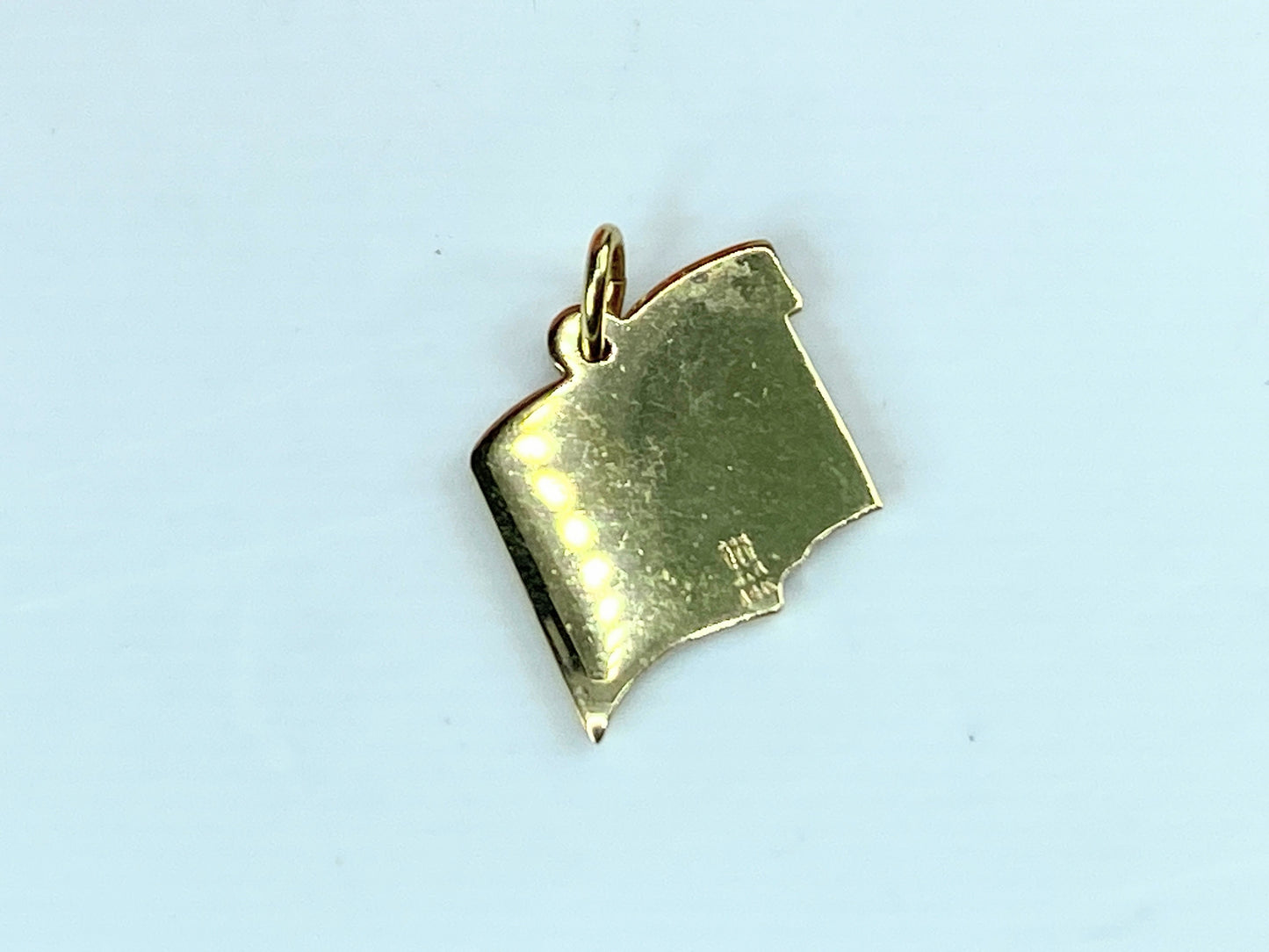 Retired James Avery 14K gold Texas Sesquicentennial Flag charm rare gift JR1037