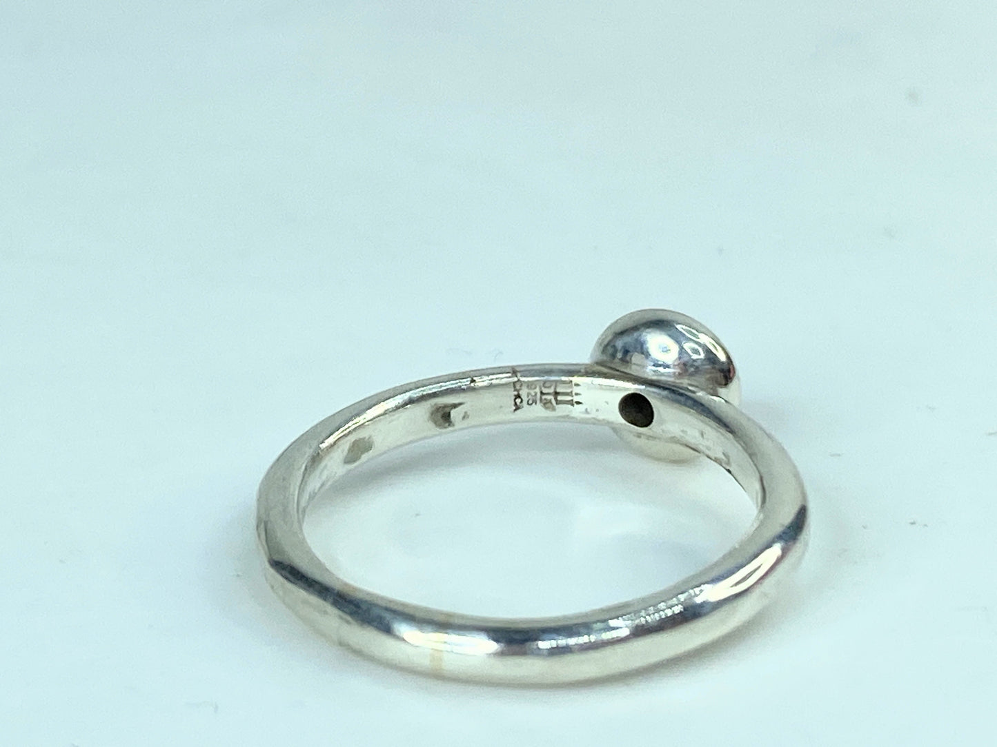 James Avery Sterling silver Blue Sapphire Remembrance Birthstone Ring s7 JR1039