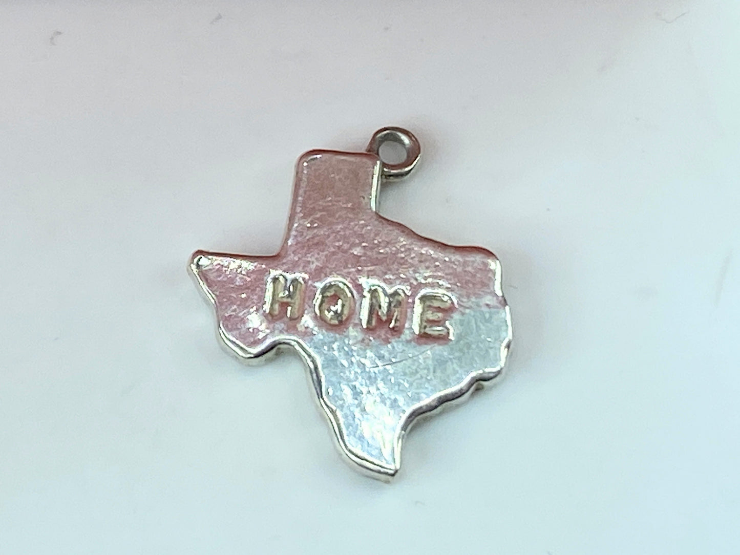 Retired James Avery Sterling Silver Texas is Home Charm Charm JR567