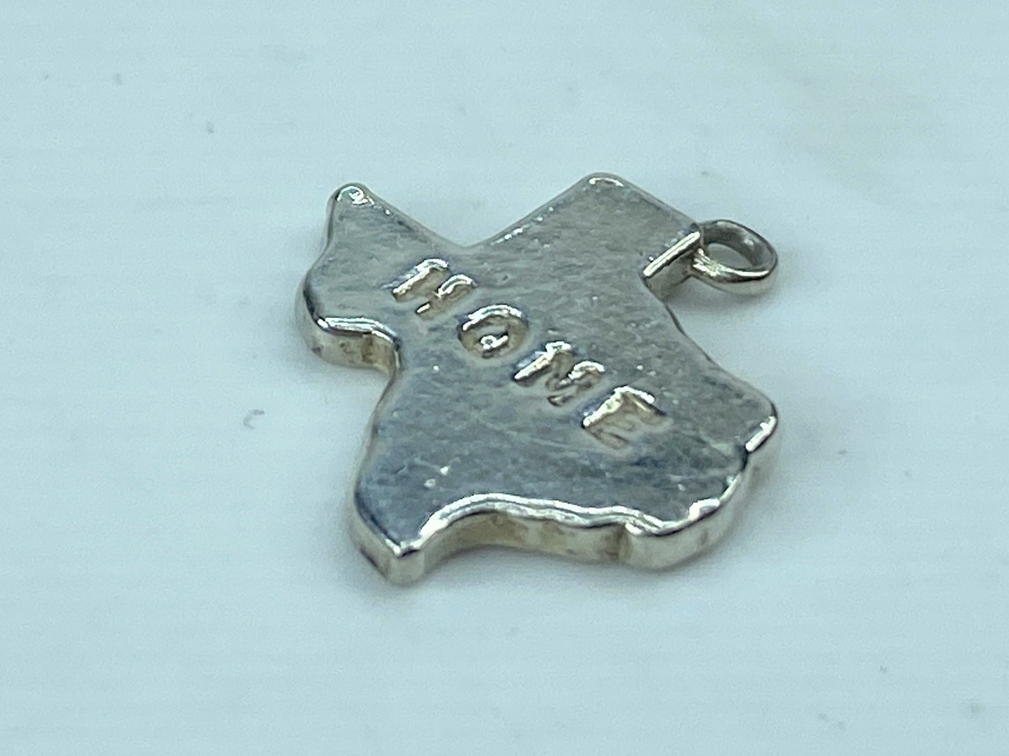 Retired James Avery Sterling Silver Texas is Home Charm Charm JR567