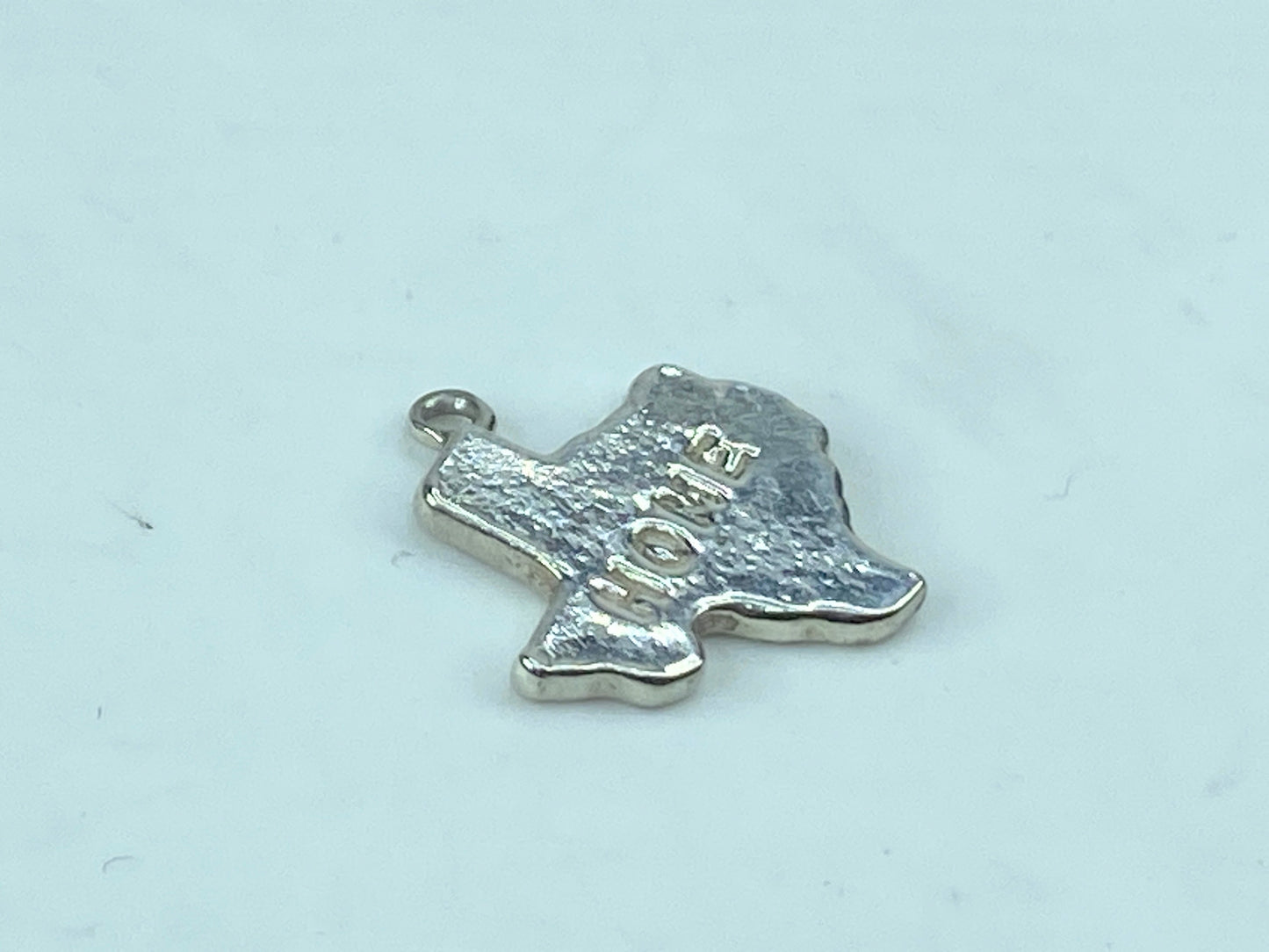 Retired James Avery Sterling Silver Texas is Home Charm Charm JR567