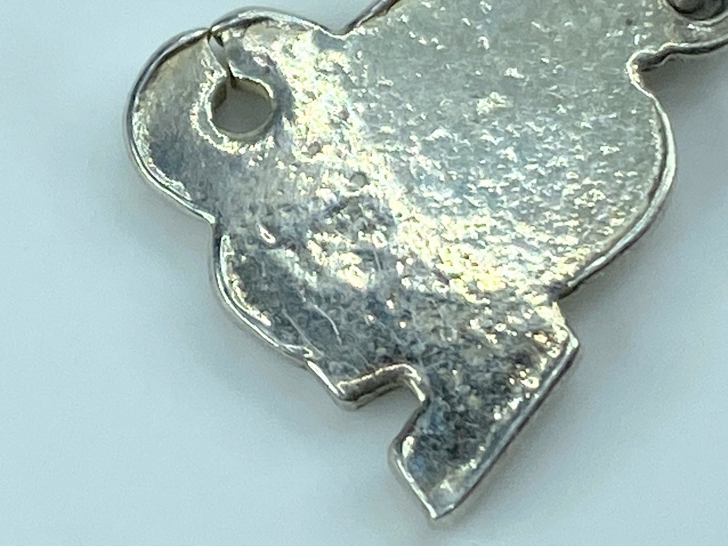 Retired James Avery Sterling Silver 925 “abc Apple Charm” 2.1g JR569
