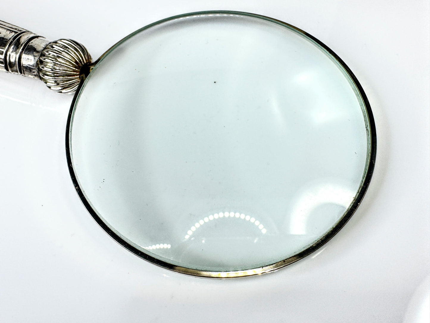 Vintage Yates Brothers Sterling Handle Magnifying Glass Sheffield SS446