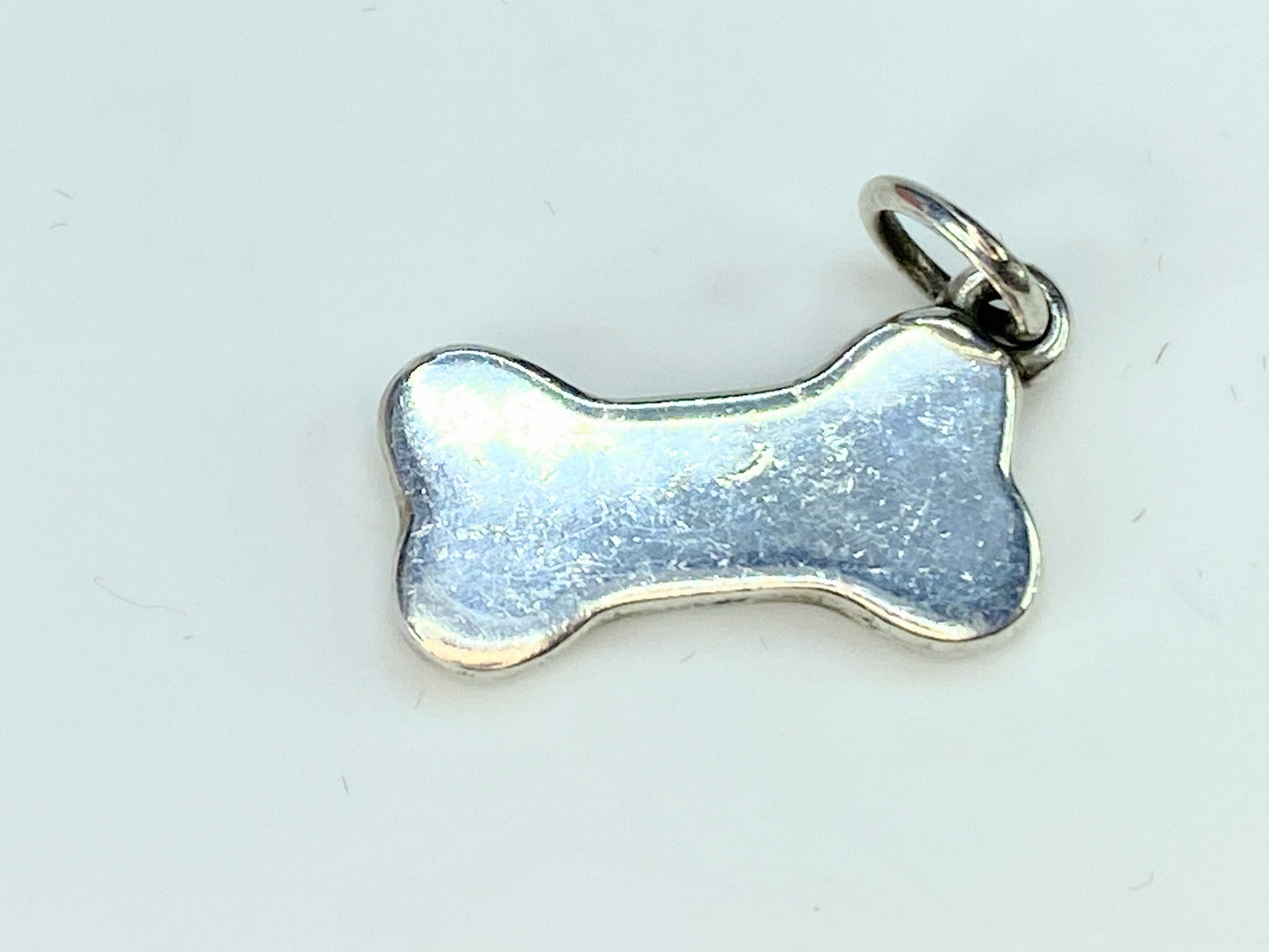 James Avery sterling silver 925 engravable Dog Bone charm 20.5mm 2.8g JR9807