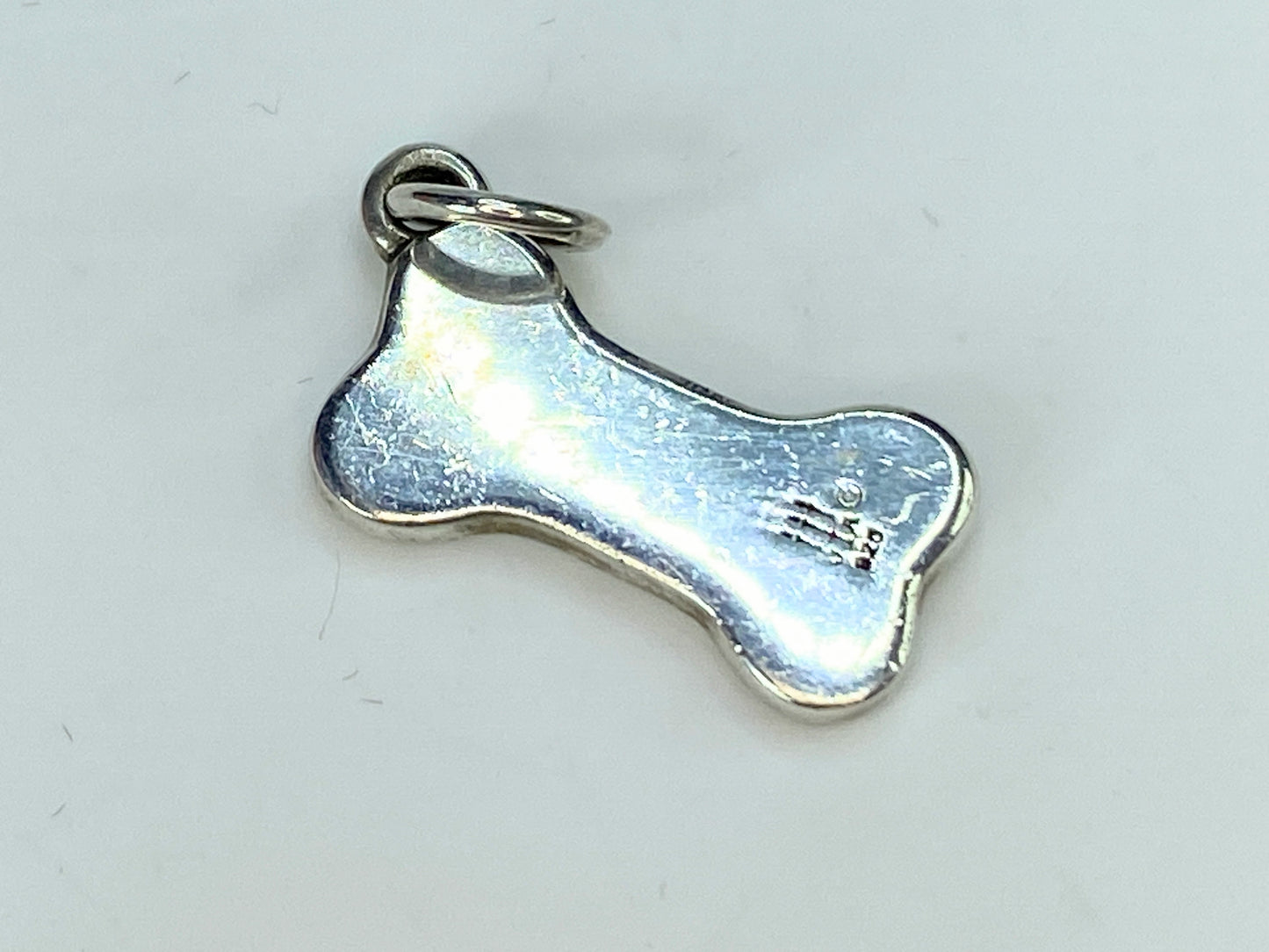 James Avery sterling silver 925 engravable Dog Bone charm 20.5mm 2.8g JR9807