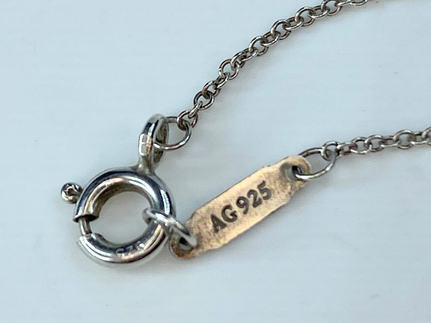 Tiffany & Co. Sterling 2013 "Go women" Lily flower necklace