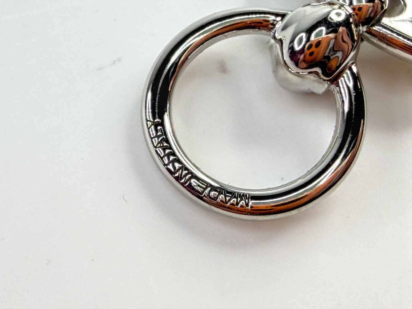 Vintage Hermès Mors Twilly Ring Scarf Accessory with box GS826
