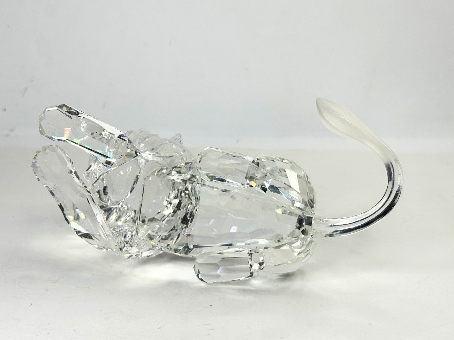 Swarovski "Lion" Crystal Figurine, 1995 SCS Annual Edition MIB S206