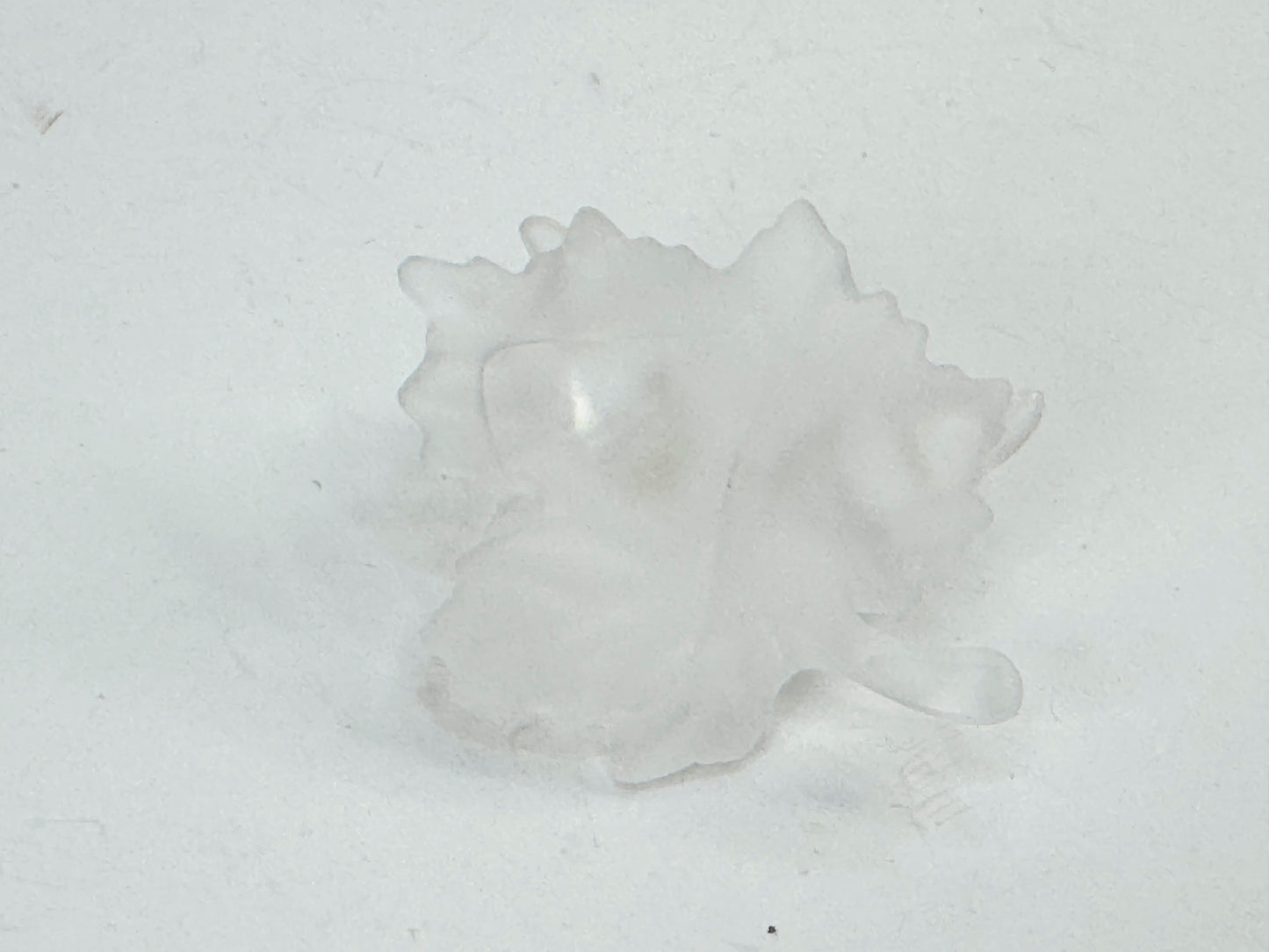 Swarovski Crystal Figurine: Two Baby Snails on Leaf, Edith Mair Design S215