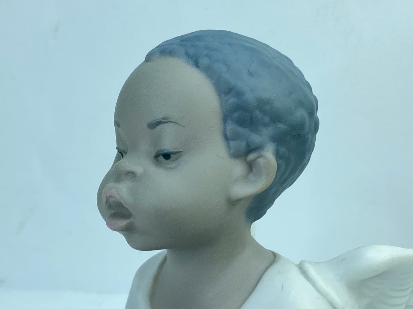 Rare Lladro Black Legacy "Angel" Home Office Porcelain Collectible Figurine A297