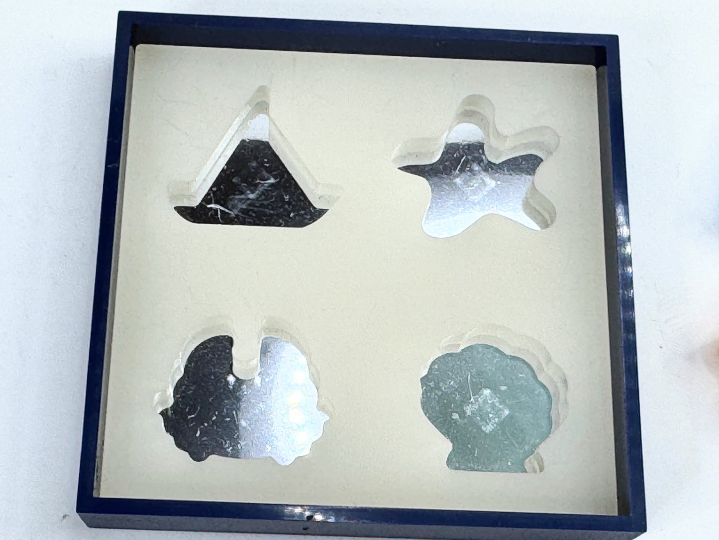 Swarovski Crystal Beach Life Miniature Boat, Crab, Star clam MIB S216