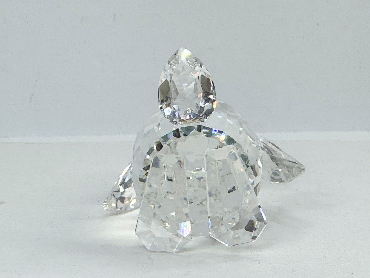 Swarovski Figurine 010008 Large Penguin 8.5cm 3.25" COA mirror S218