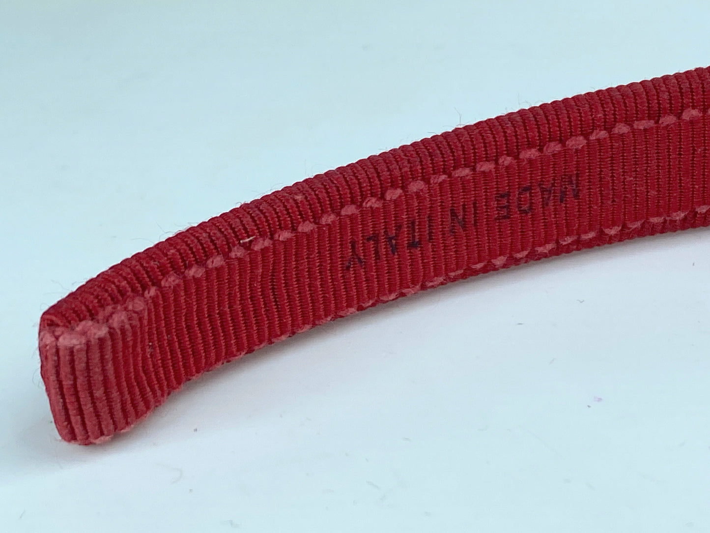 Salvatore Ferragamo Red Vara Bow Headband GS142