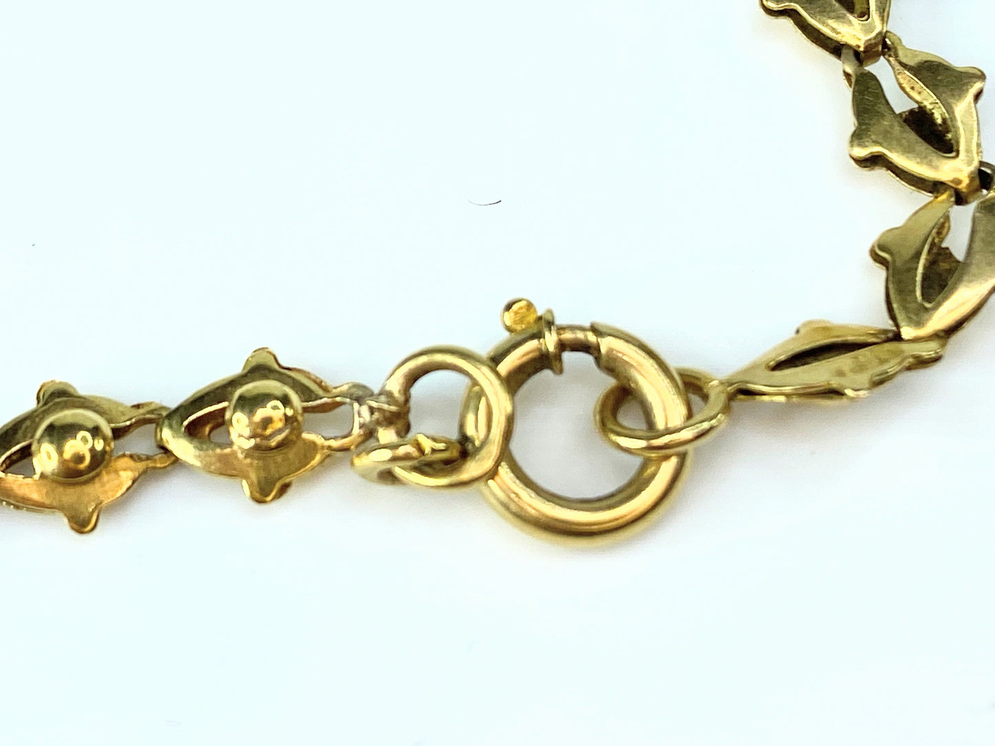 Victorian 18/14k Diamond Pearl Garnet cabochon Fancy necklace