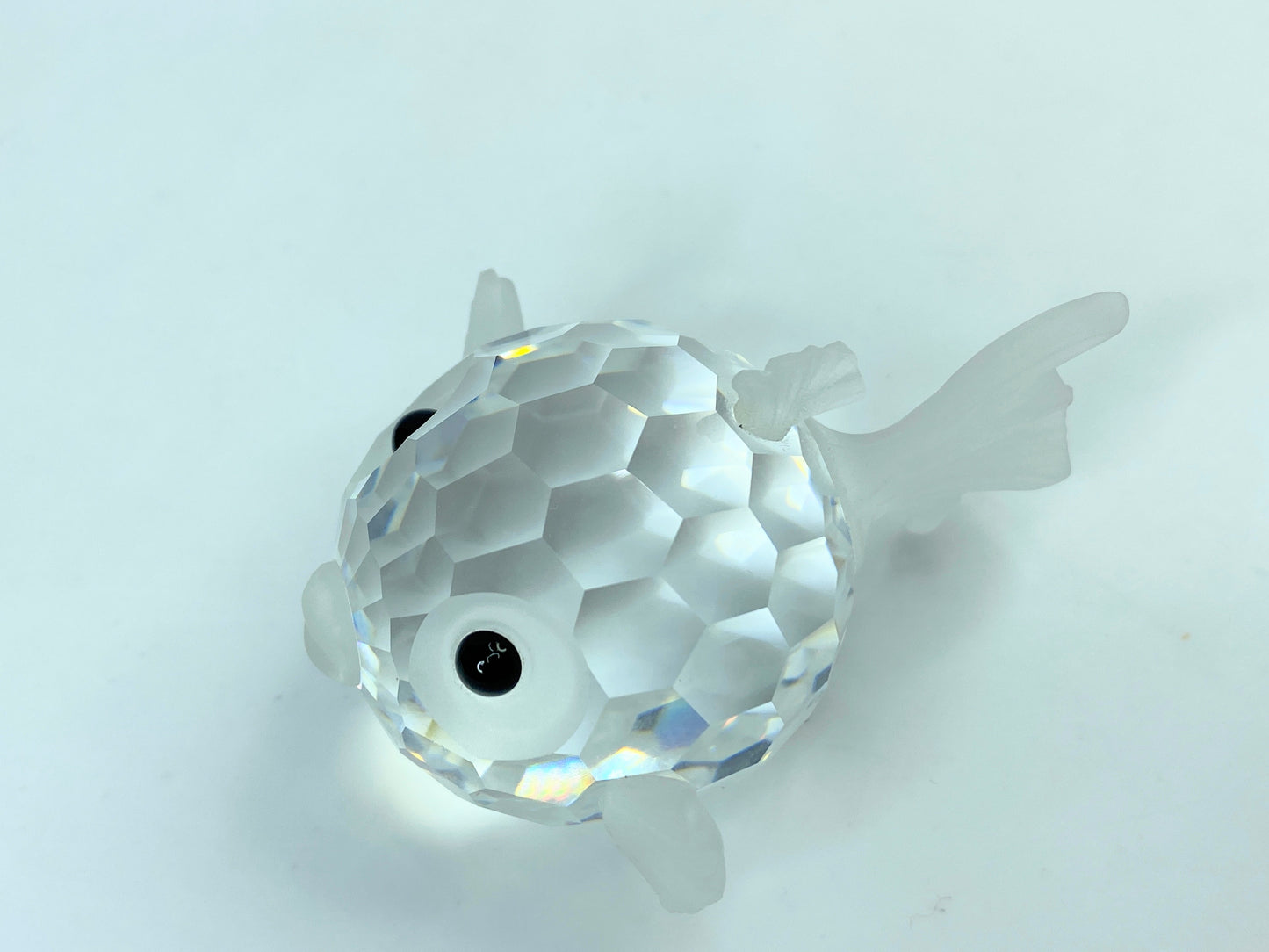 Swarovski Blowfish Lead Crystal Fish figurine - Large S75
