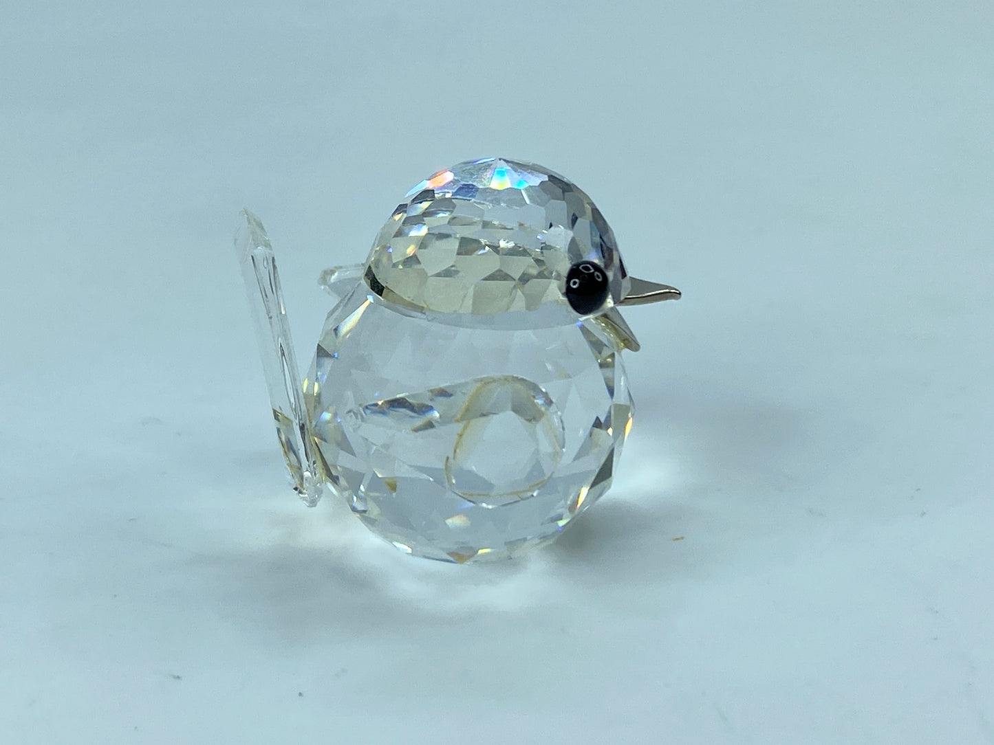Crystal Swarovski Crystal Sparrow Figurine 7650 NR 20 Max Schreck Retired S89