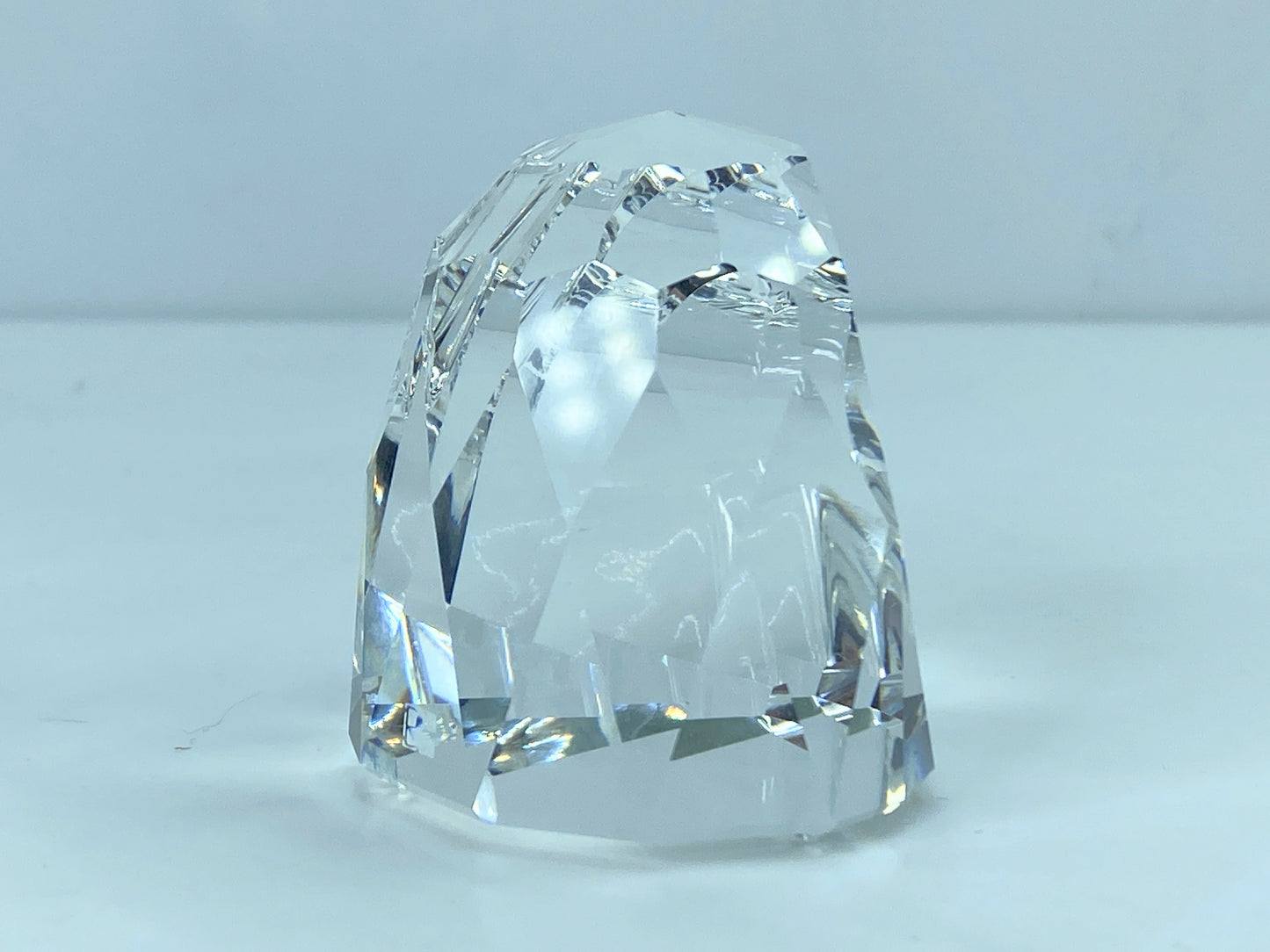 Swarovski Crystal Eagle Falcon Head- Endangered Series Mint COA Mirror S102