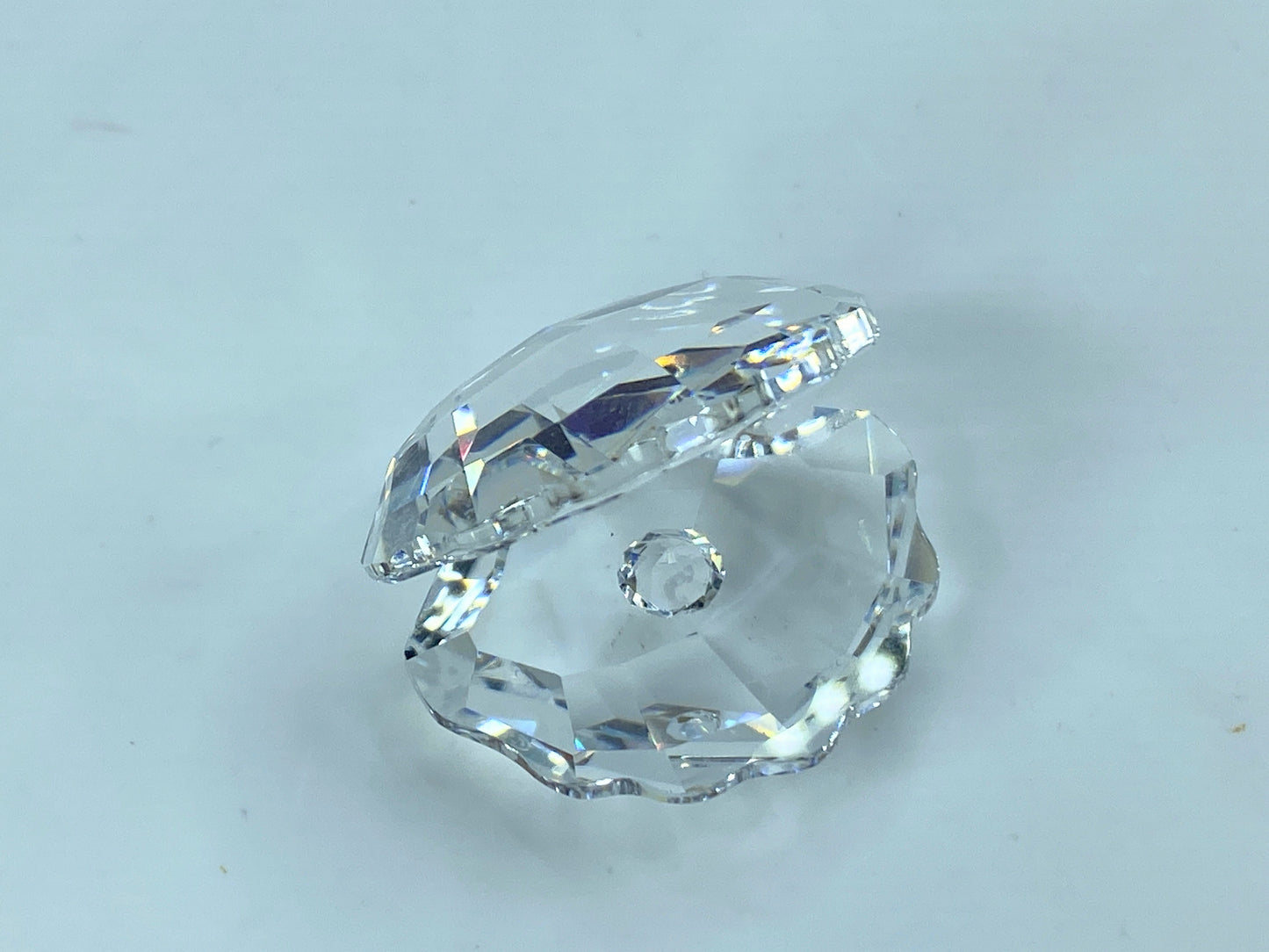 Swarovski Classics Miniature Crystal Oyster Shell & Pearl Austrian COA S107