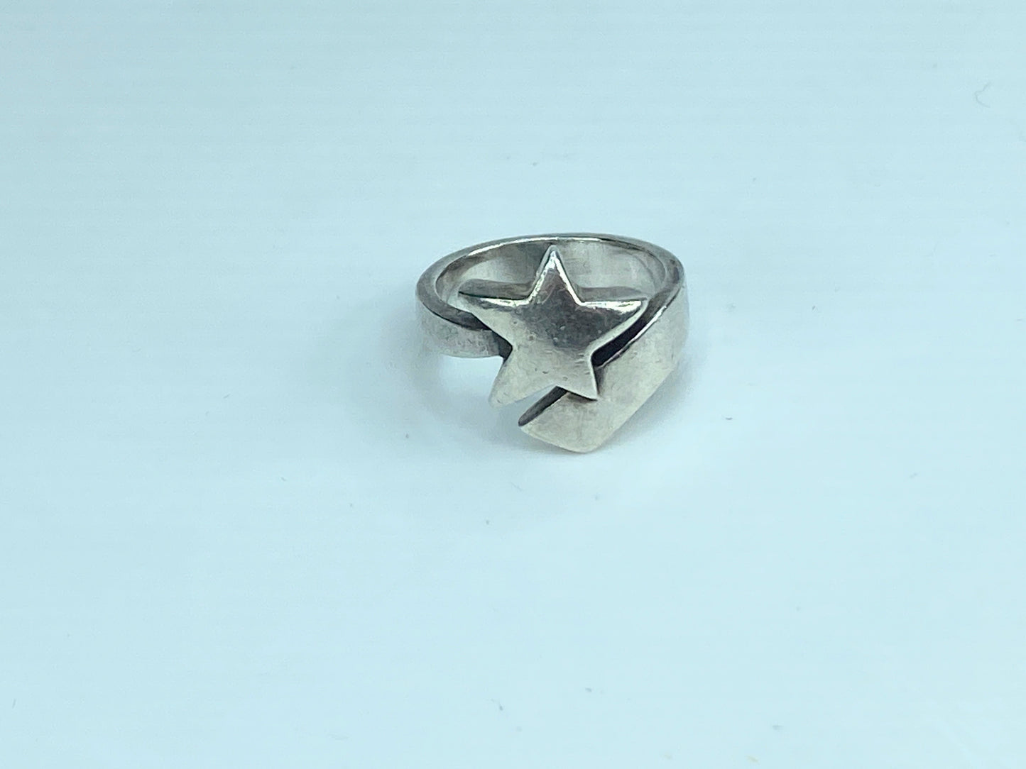 James Avery Shooting Star Band Ring Sterling Silver Size 6.5 Retired JR609