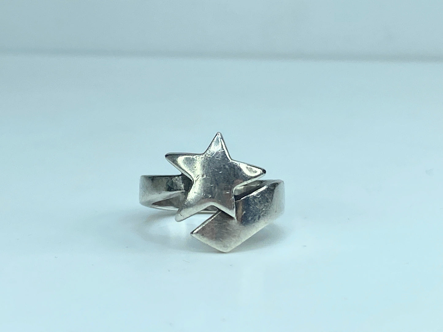 James Avery Shooting Star Band Ring Sterling Silver Size 6.5 Retired JR609