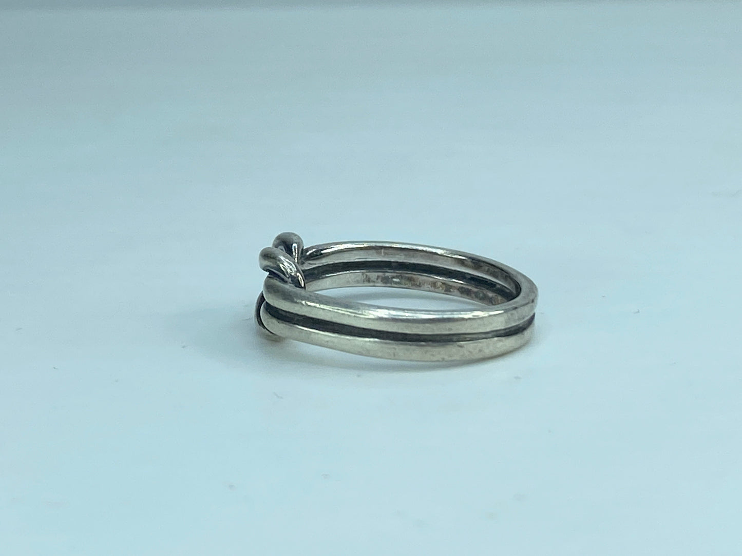 Original James Avery Sterling Silver Knot Ring s6.75 JR610