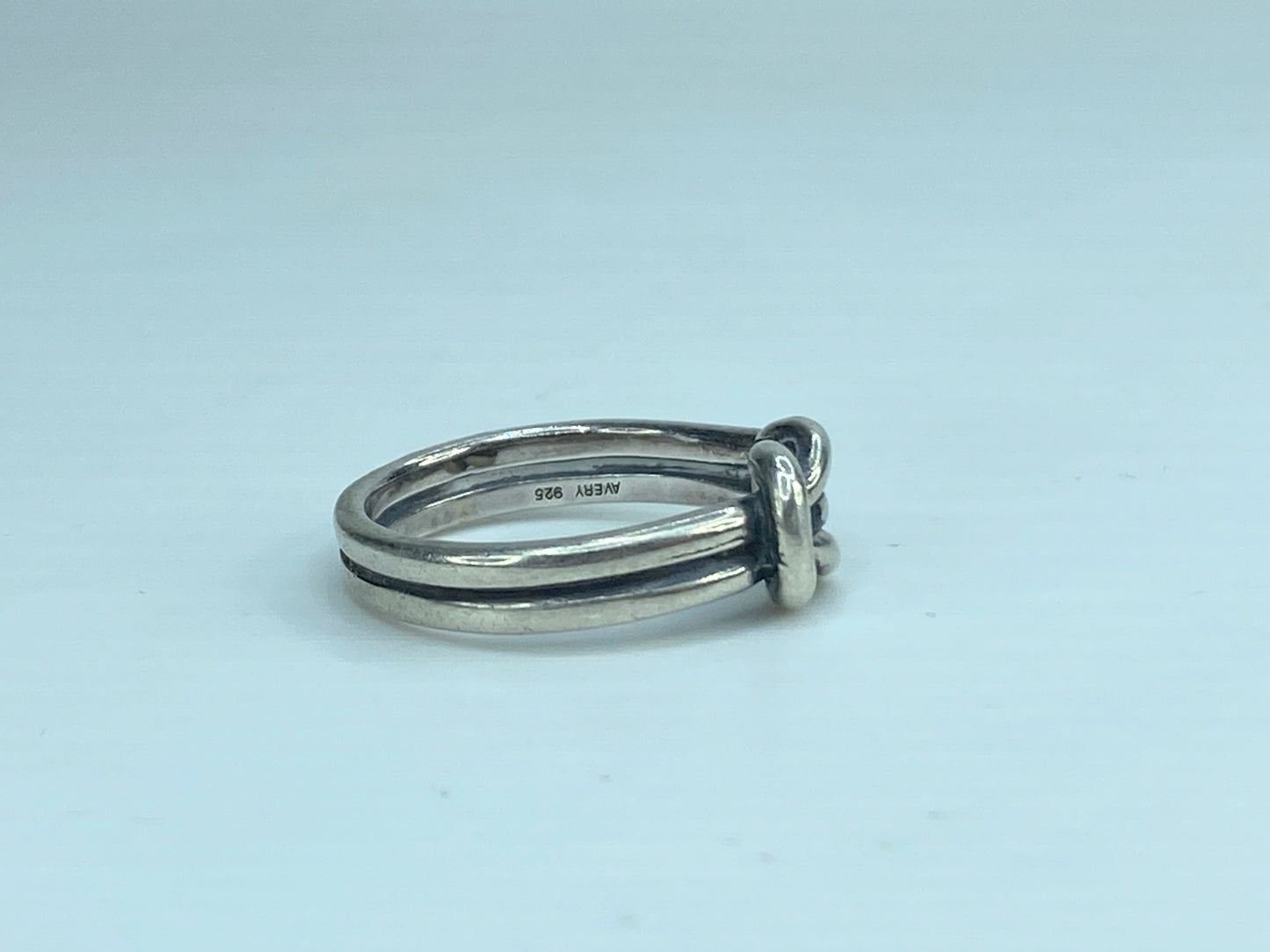 Original James Avery Sterling Silver Knot Ring s6.75 JR610