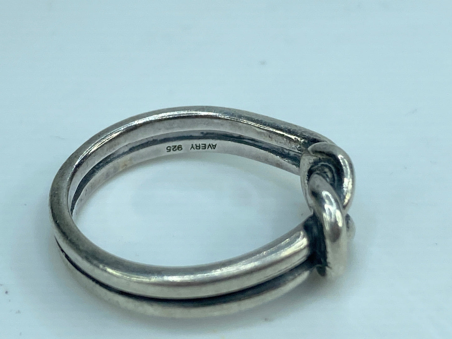 Original James Avery Sterling Silver Knot Ring s6.75 JR610