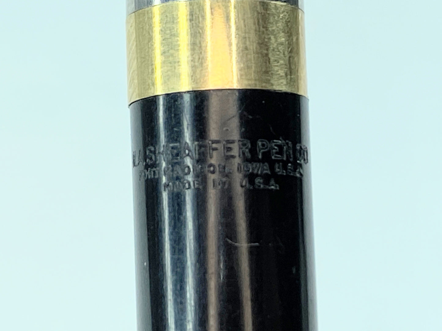 Sheaffer's Mechanical Pencil 500 Balance in Black, Silver & Gold working PE02